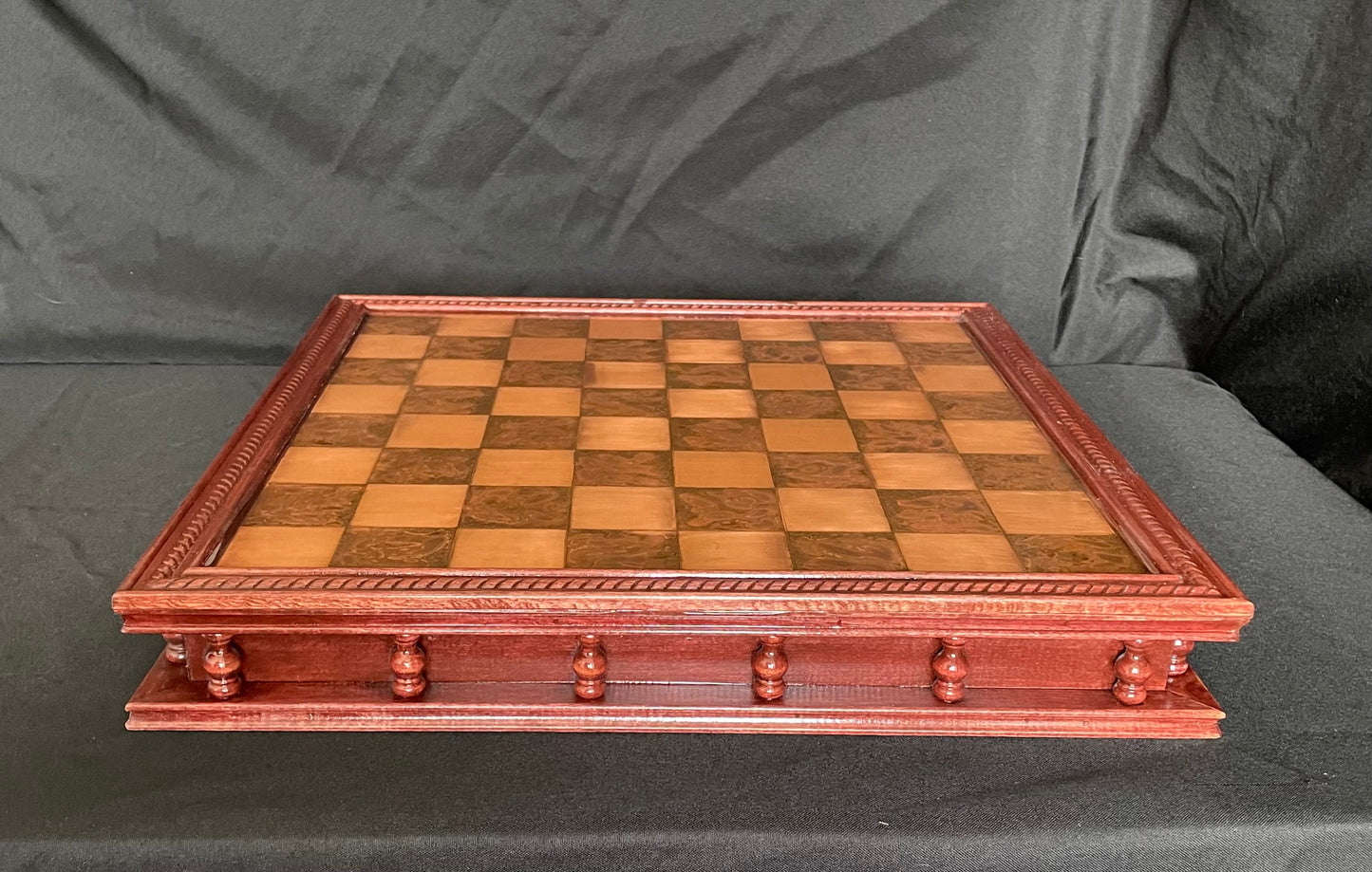 An image of a Copper Rosewood Chess Board