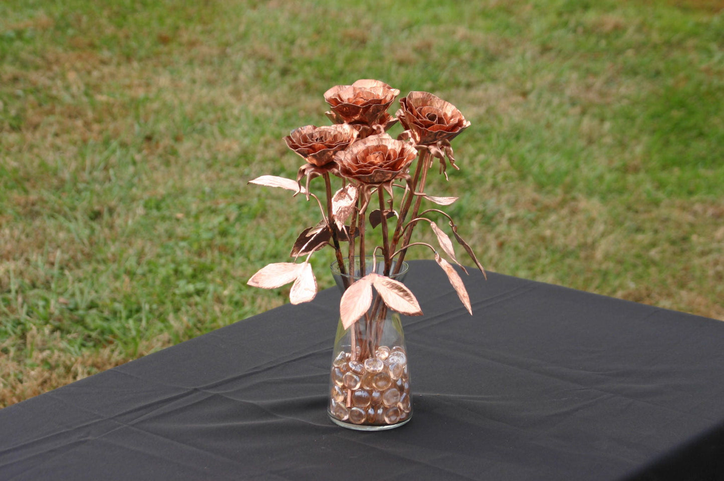 Copper Bouquet of Roses