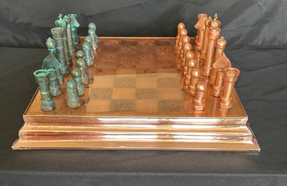 Ultimate Copper Chess Board Set